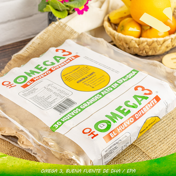 Huevo Omega 3 Grande 6 unidades